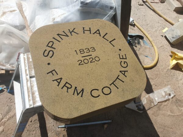Farm Custom Stone Sign
